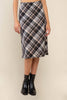 Asher Bias Plaid Skirt (Small - 3X) - Hyperbole