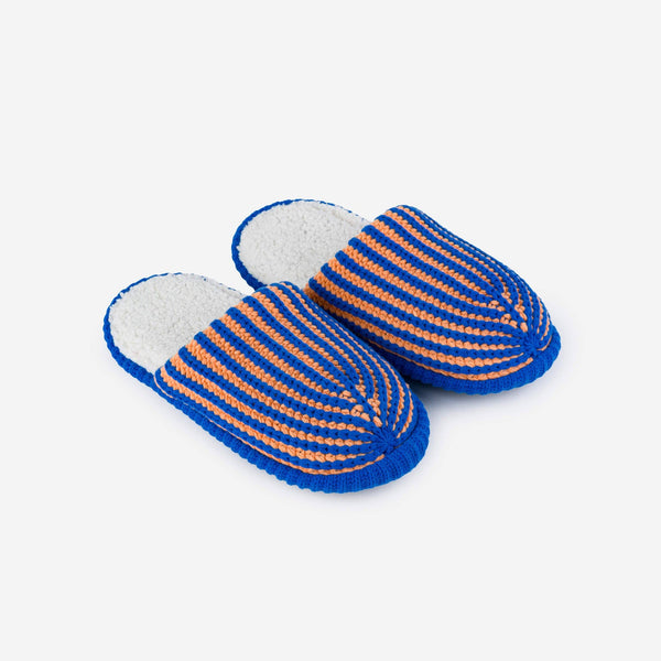 Chunky Rib Slide Slippers - Hyperbole