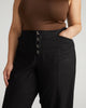 Coastal Linen Pants - Black (sizes 00 - 40) - Hyperbole