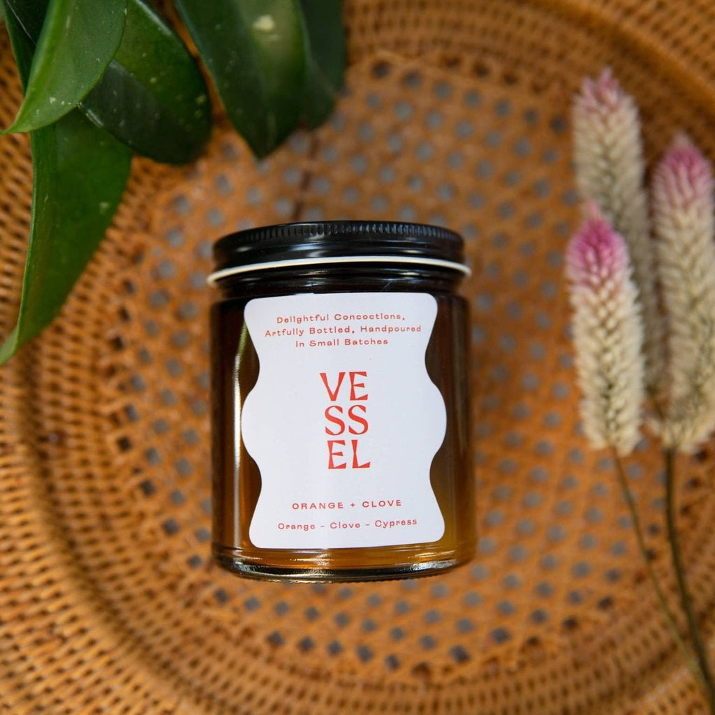 Orange + Clove Candle - Vessel Candle Co - Hyperbole