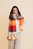 Pom Pom Tassel Scarf - Hyperbole