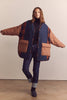 Reversible Patched Quilt Jacket - Hyperbole