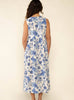 Sonoma Floral Tie - Up Midi Dress - Hyperbole