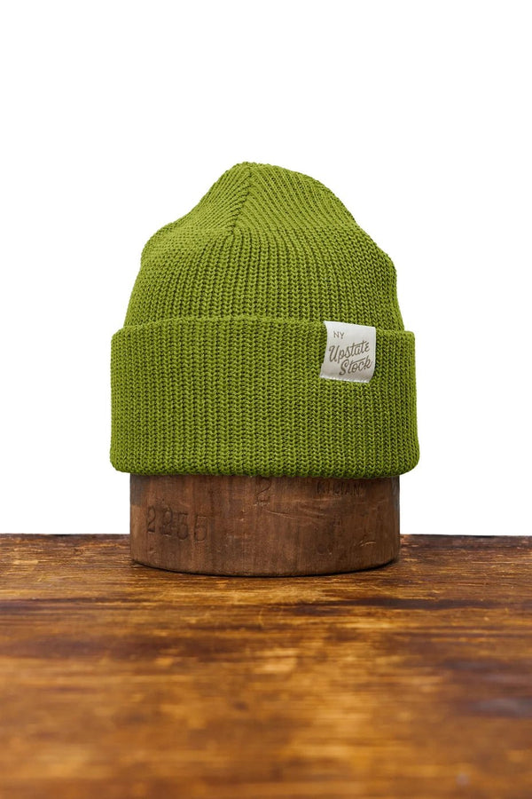 Upcycled Cotton Watchcap - Pistachio - Hyperbole