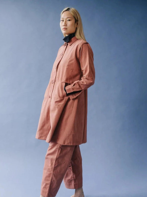 Maude Cotton Brushed Twill Trench Coat - Farewell Frances - Hyperbole